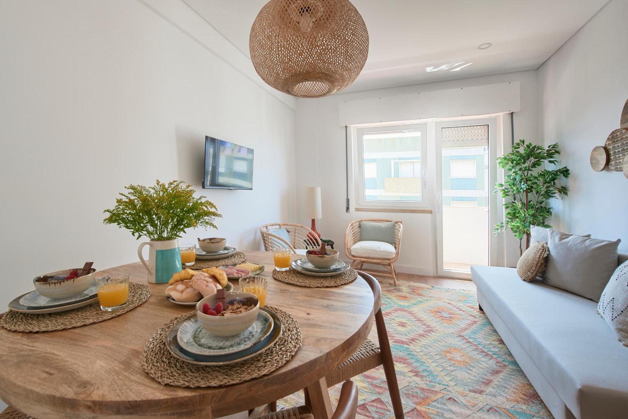 Sunset Bay View, Renovated Apt, By Timecooler Setubal Ngoại thất bức ảnh