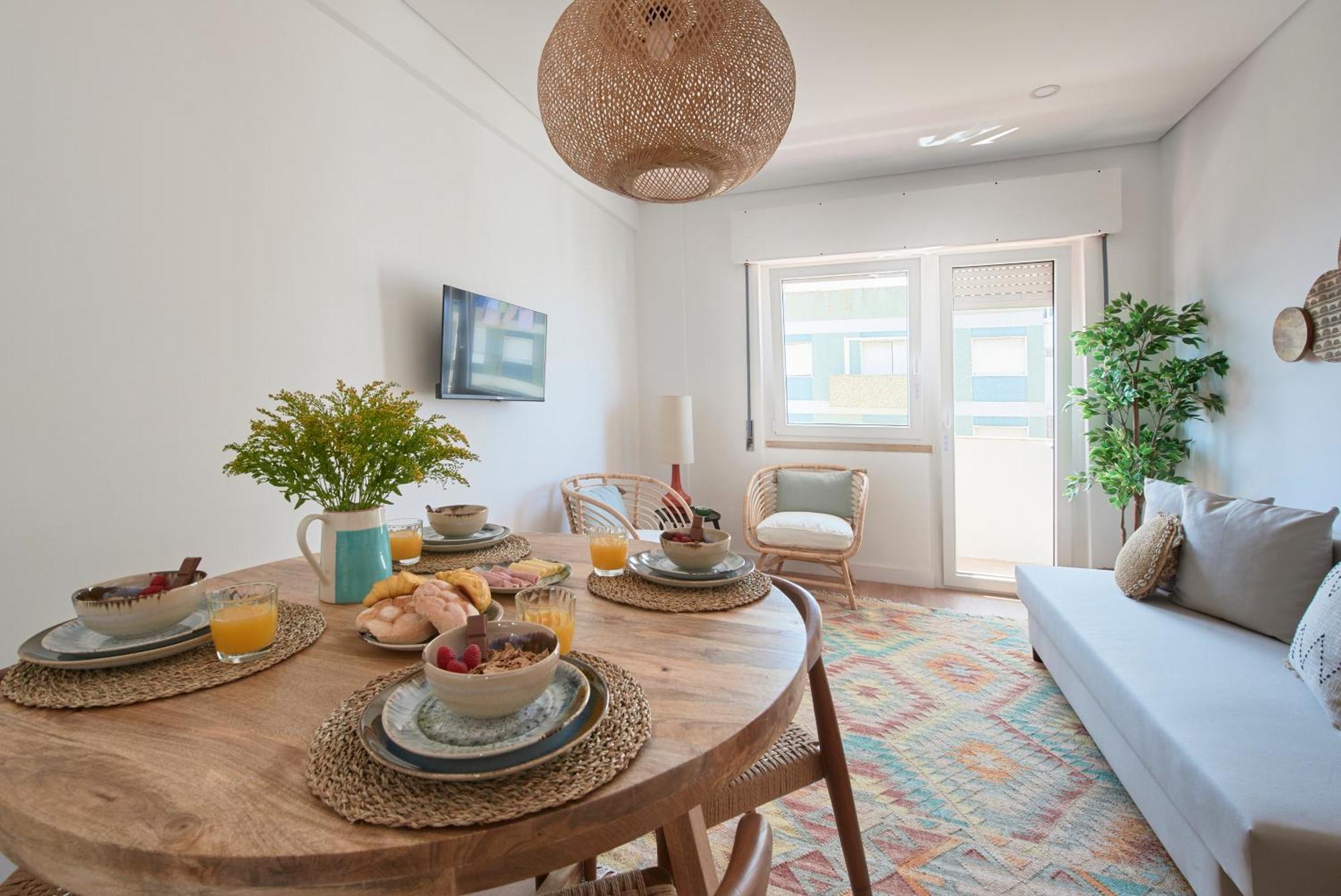 Sunset Bay View, Renovated Apt, By Timecooler Setubal Ngoại thất bức ảnh
